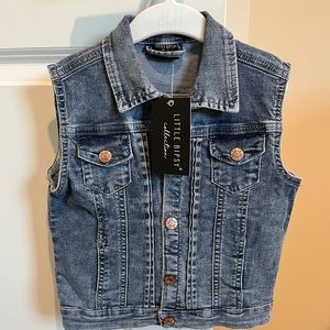 Little Bipsy Denim Vest